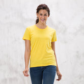 SOGNA Women's Slim T-Shirt 100% Ring Spun Cotton  Ladies Tee